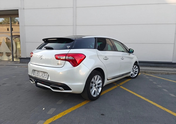 Citroen DS5 cena 52900 przebieg: 162300, rok produkcji 2016 z Mosina małe 781